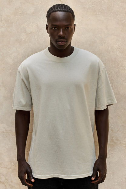 Heavy Faded Tee-Faded-Bone