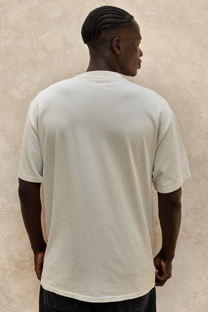 Heavy Faded Tee-Faded-Bone