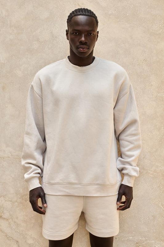 Crew Neck Relax-Bone