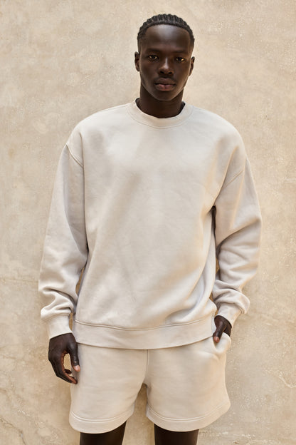 Crew Neck Relax-Bone